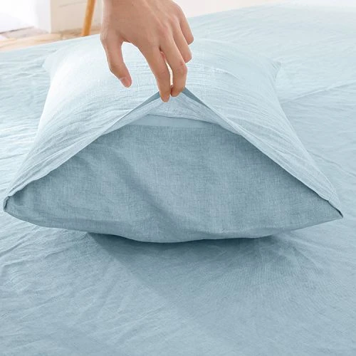 Linen Quilt Cover Set001