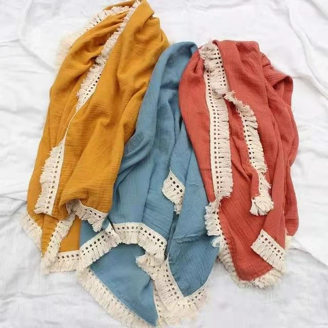 Gauze Throw Blanket