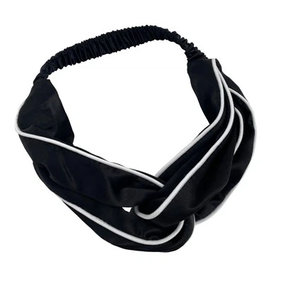 Black Silk Headband