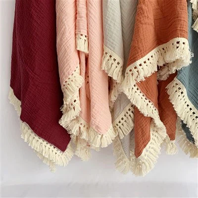 Gauze Throw Blanket