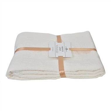 Linen Throw Blanket