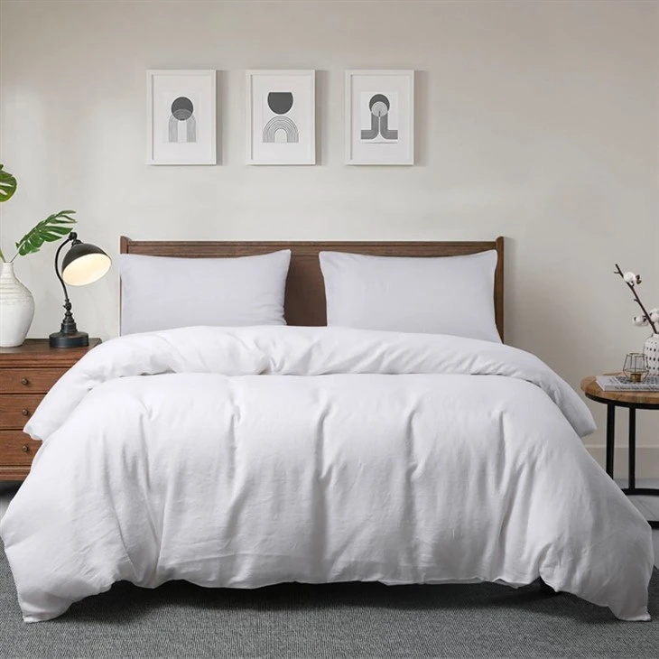 White Linen Bedding
