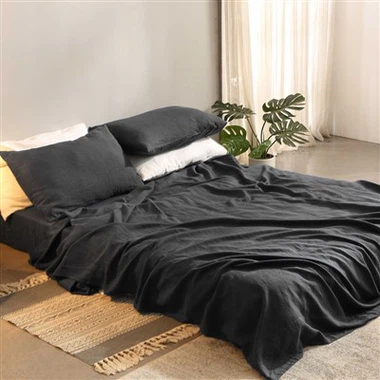 King Size Linen Duvet Cover